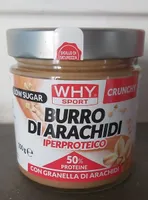 Burro di arachidi iperproteico