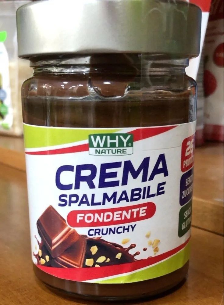Crema spalmabile fondente crunchy