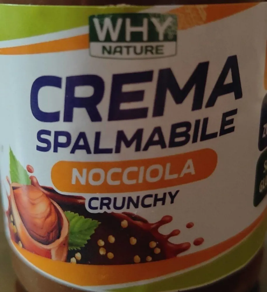Crema spalmabile nocciola crunchy