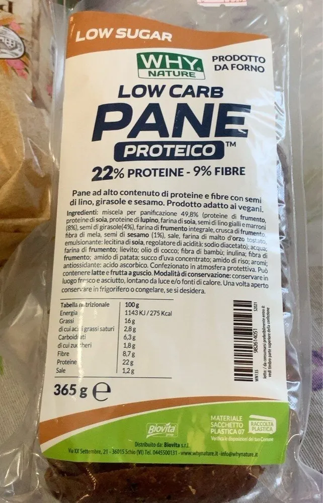 Pane proteico
