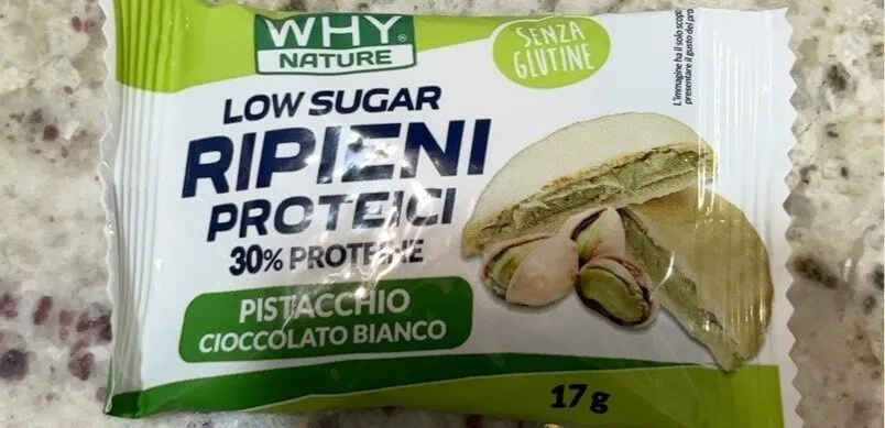 Ripieni proteici pistacchio