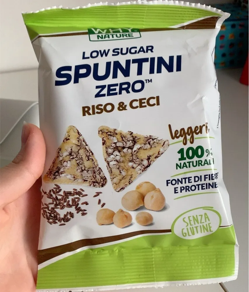 SPUNTINI ZERO riso e ceci