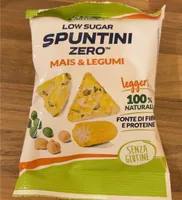Spuntini zero mais e legumi