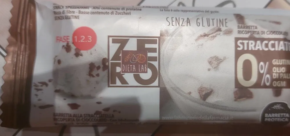 Barretta ricoperta di cioccolato