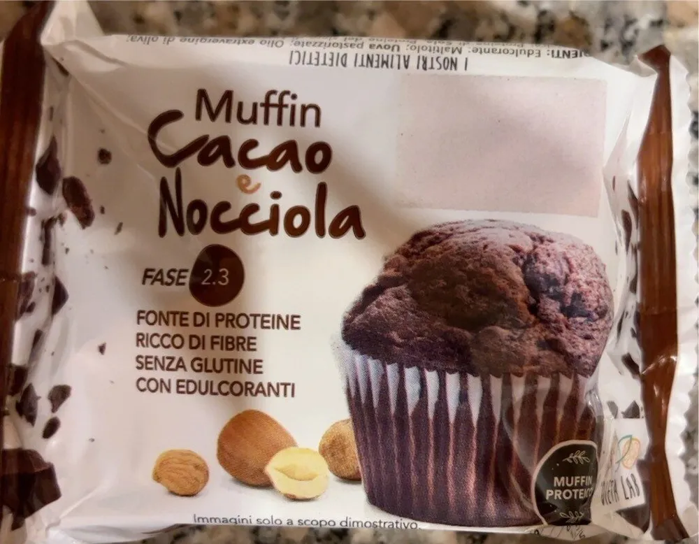 Muffin cacao e nocciola