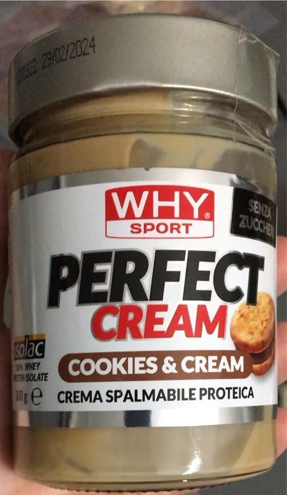 Perfect cream cookies e cream