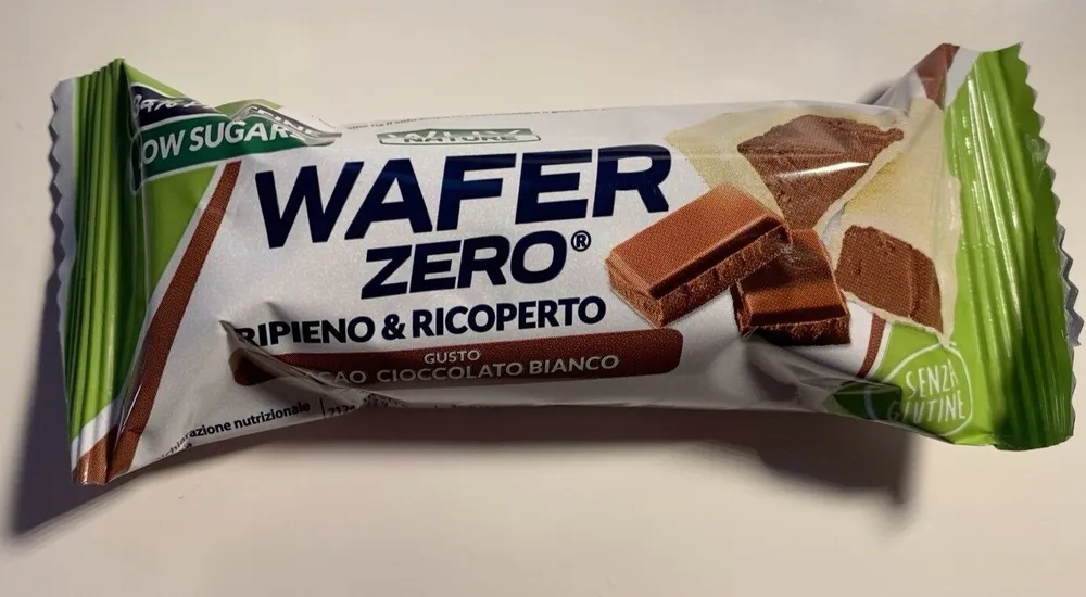 Wafer zero cacao cioccolato bianco