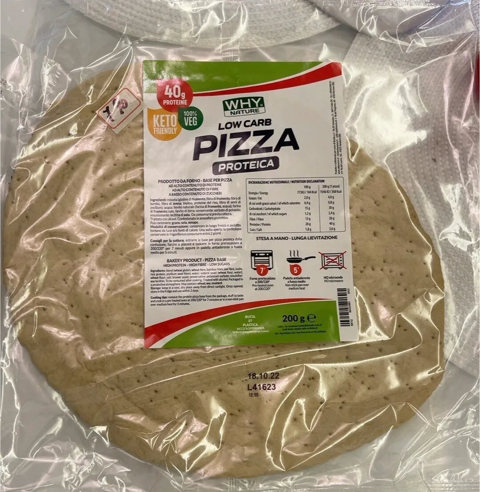 pizza proteica