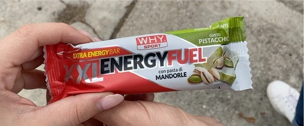 Xxl energy fuel con pasta di mandorle al pistacchio
