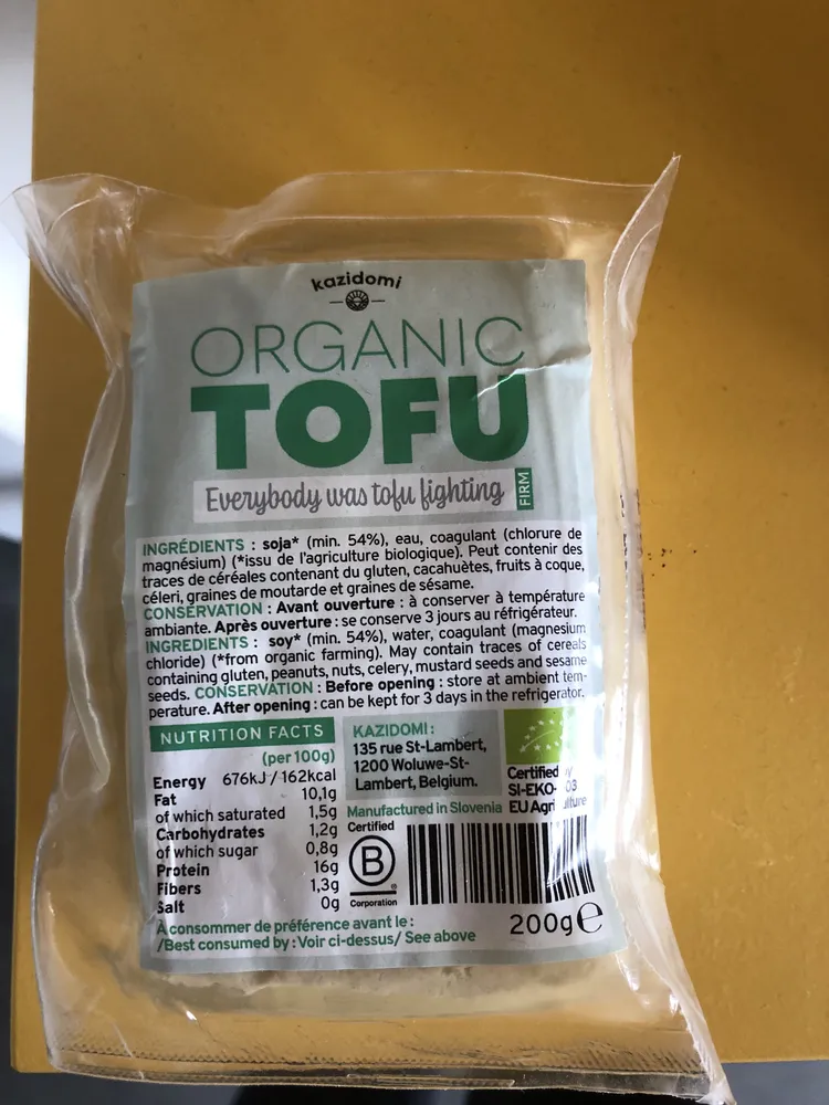 Tofu Nature Bio