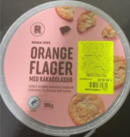 Biscuits orange chocolat avoine