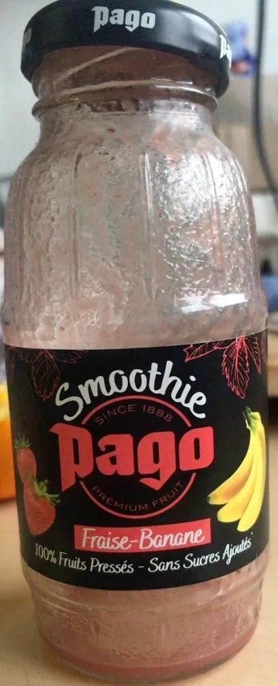 Smoothie fraise-banane