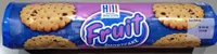 Crisp golden brown fruits biscuits