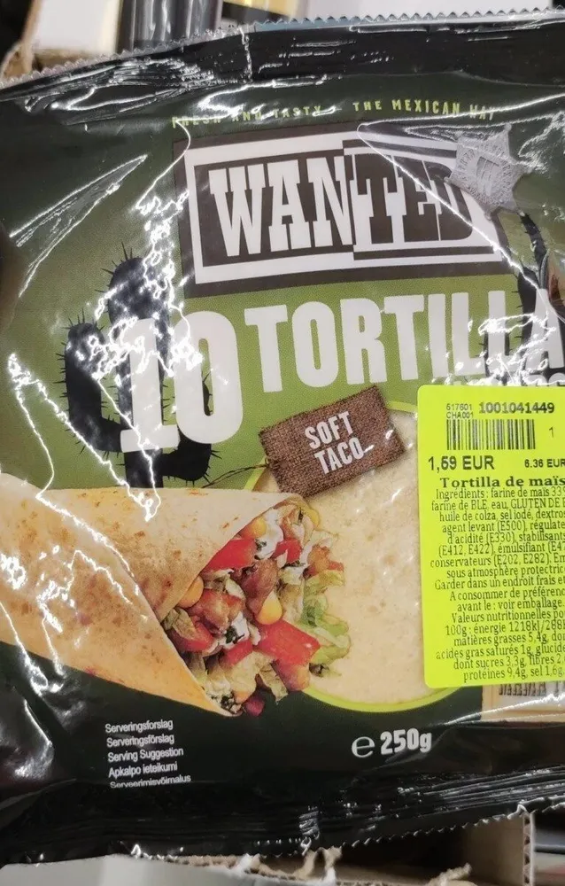 Tortilla de maïs