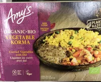 Bio korma indien légumes