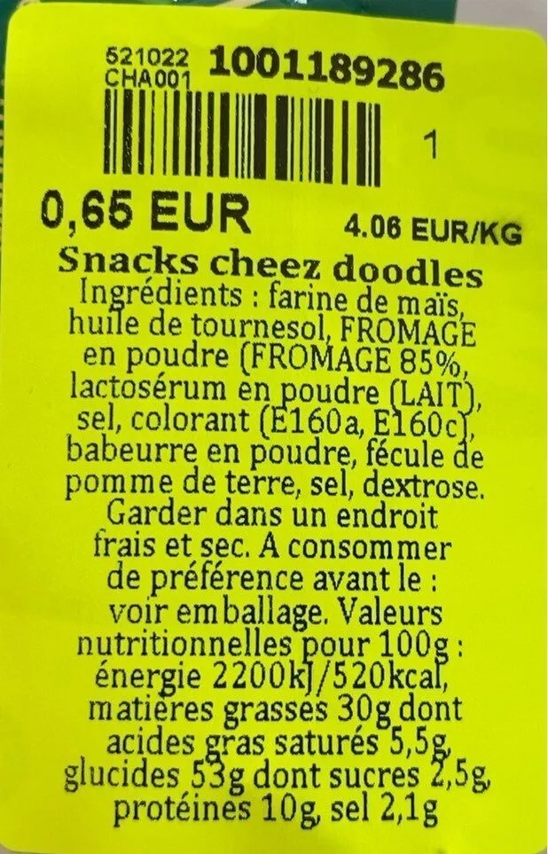 Cheez doodles
