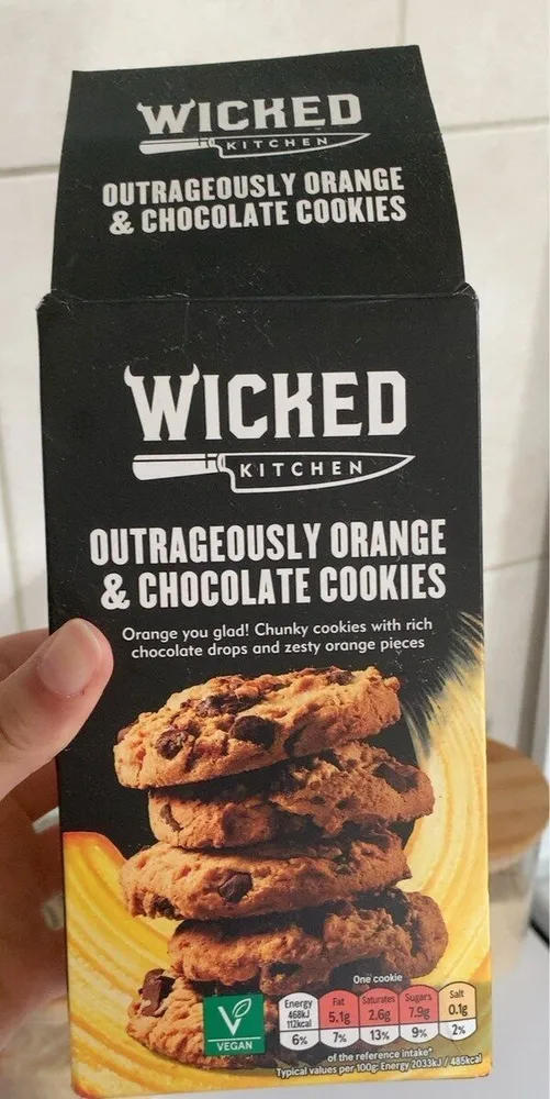 outrageously orange & chocolate cookies