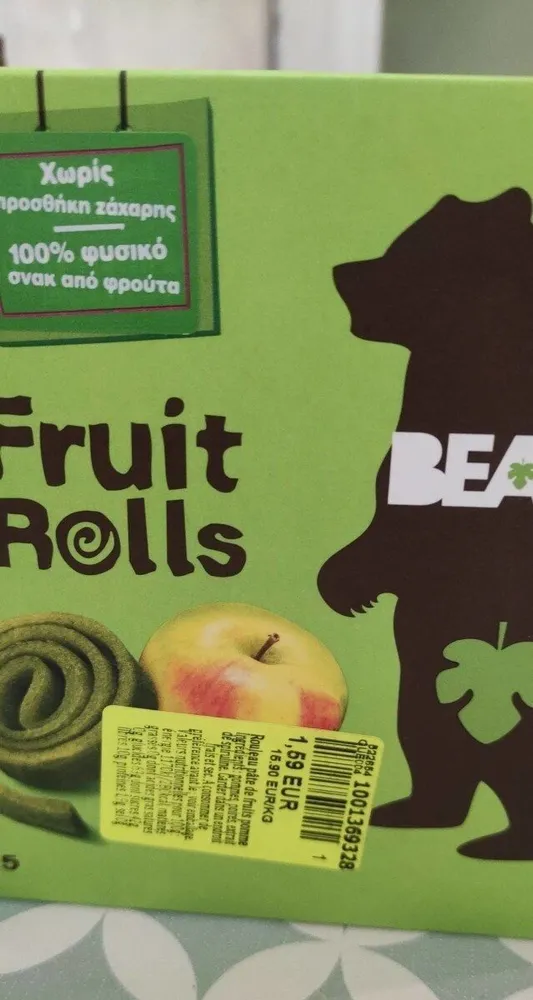 Fruit rolls