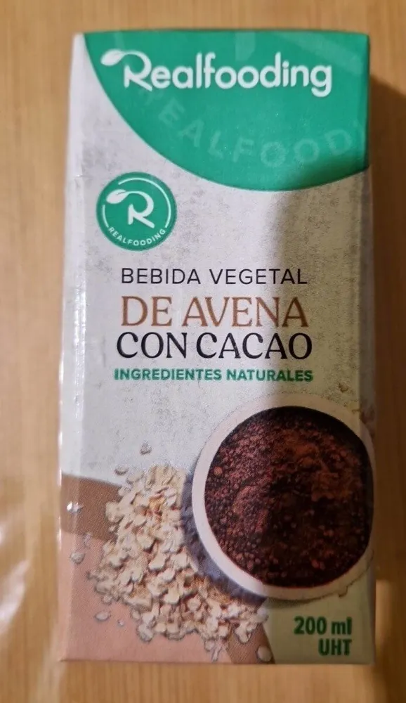 Boisson chocolatée végétale à l'avoine