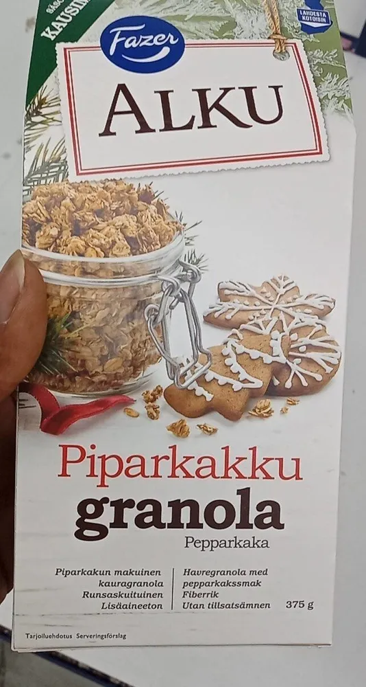 Piparkakku granola