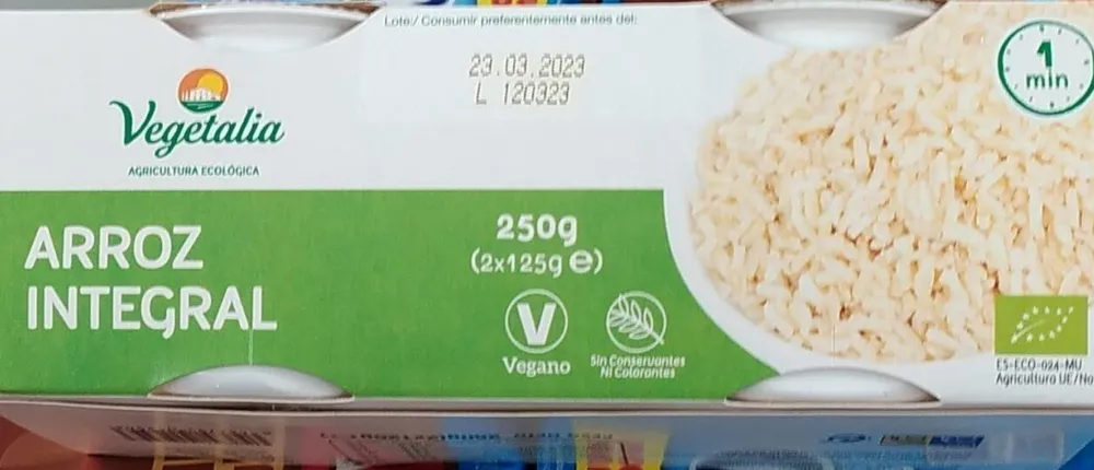 Riz complet bio