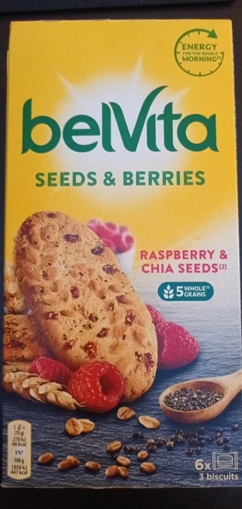 Biscuits framboise graines de chia
