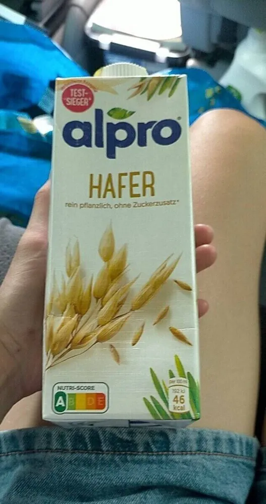 Lait d'avoine