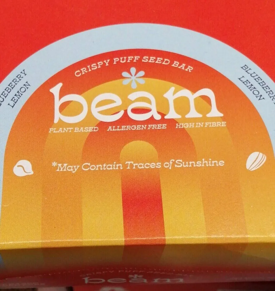 Beam barre céréale graines myrtillt citron