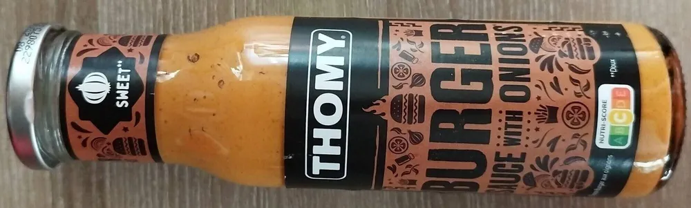 Burger sauce onions
