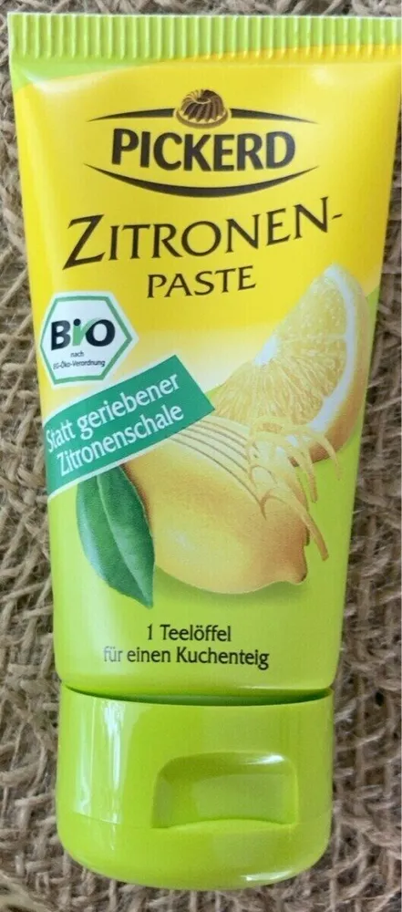 Pate de citron bio