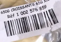Croissants 65G c10