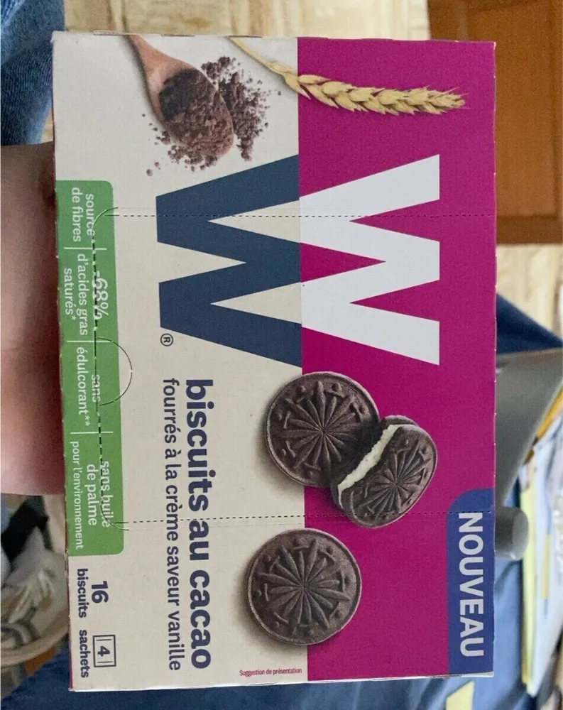 Biscuits cacao