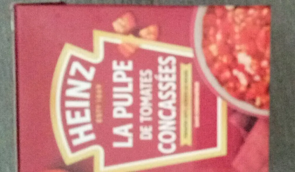 Pulpe de tomate concassées