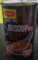 Big noodle soup beef taste