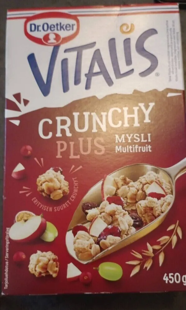 CRUNCHY PLUS MYSLI/MÜSLI Multifruit
