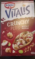 CRUNCHY PLUS MYSLI/MÜSLI Multifruit