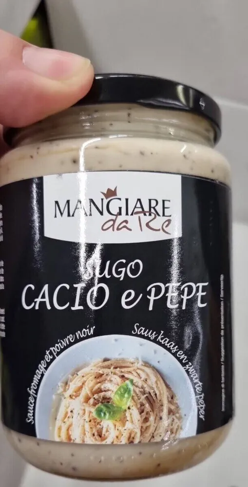 Sugo cacio e pepe
