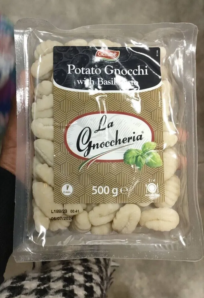 Potato Gnocchi with Basil Pesto