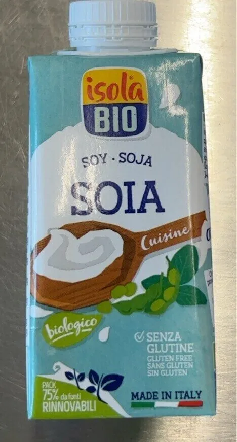 Crème soja