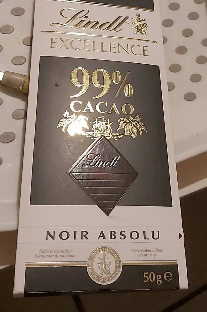 Lindt excellence chocolat