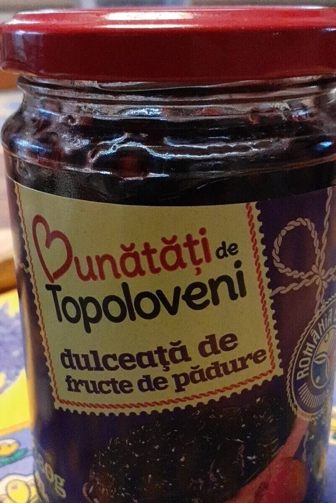 Dulceata de fruits de padure