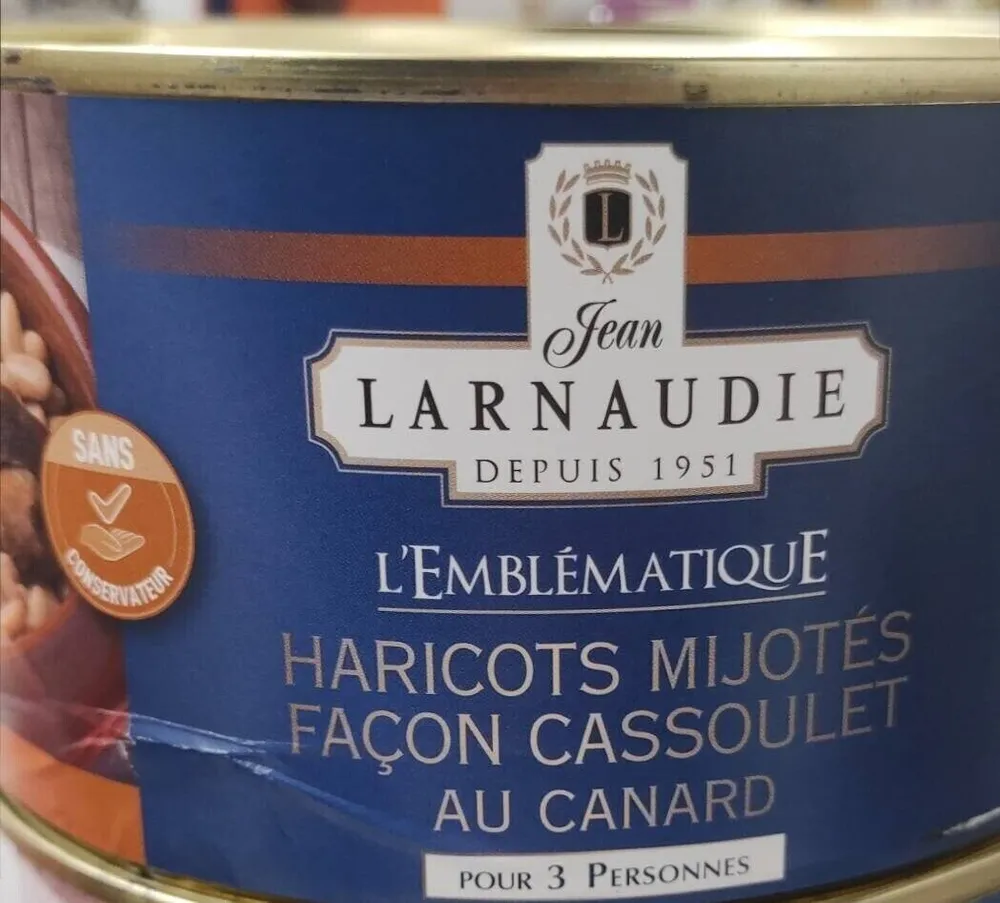 Haricots mijotés façon cassoulet au canard