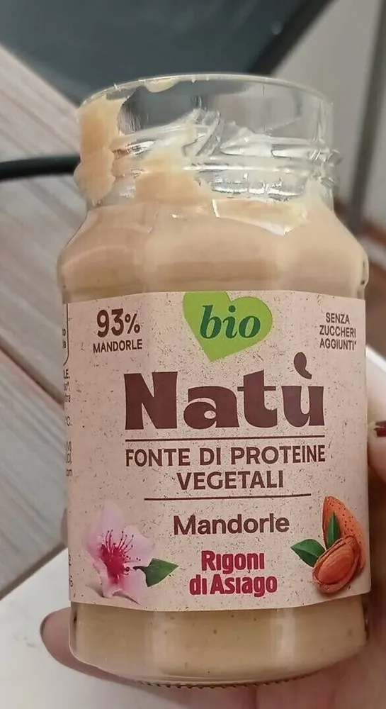 Beurre amande bio rigoni