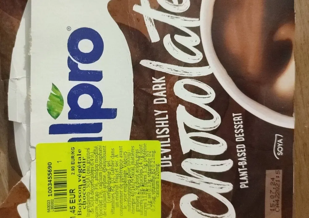 Crème dessert chocolat
