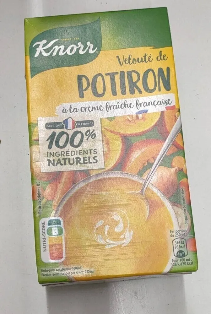 Velouté de potiron
