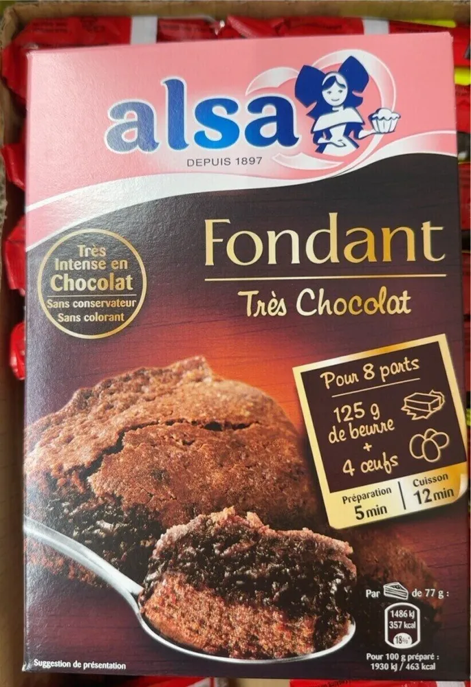 Fondant très chocolat