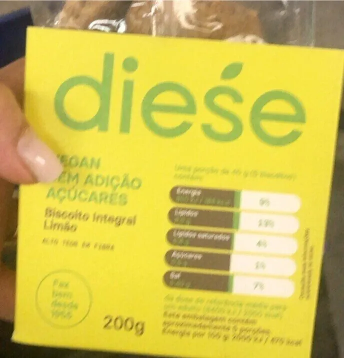 Bisuits au citron