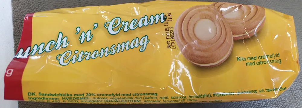 Crunch 'n' Cream Citronsmag