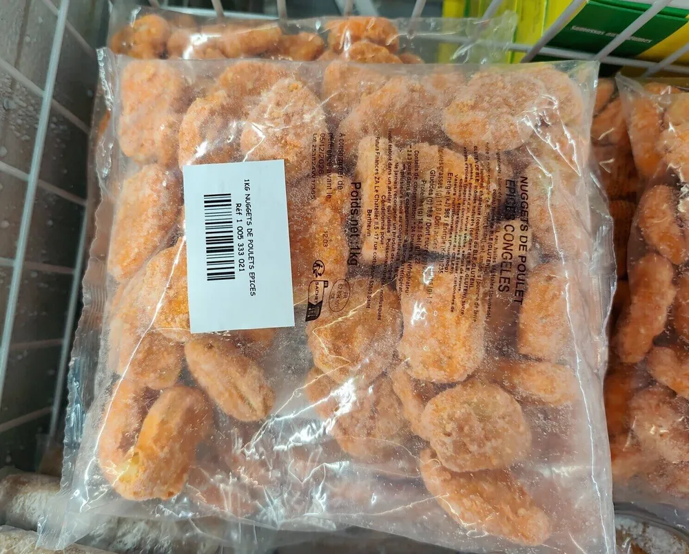 Nuggets poulet épicés