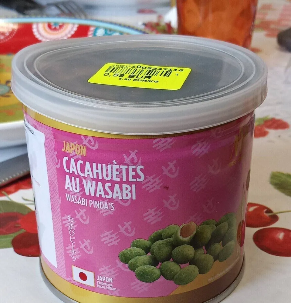 Cacahuètes au wasabi